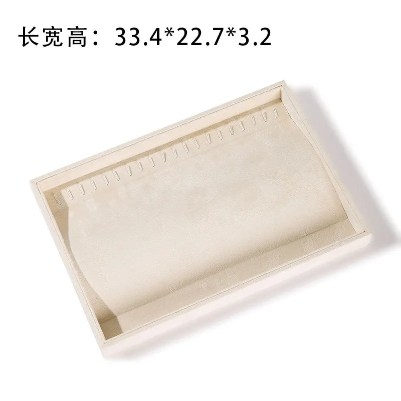 1 Piece velvet Flannel Casual Elegant Solid Color Jewelry Display Jewelry Rack