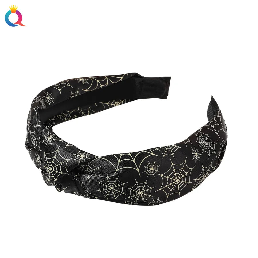 Halloween Retro Women's Color Block Printing Hair Band