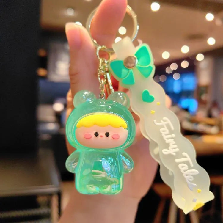 1 Piece Cute Cartoon Character Acrylic Unisex Bag Pendant Keychain