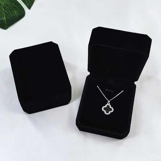 1 Piece Flannel Casual Daily Solid Color Jewelry Boxes