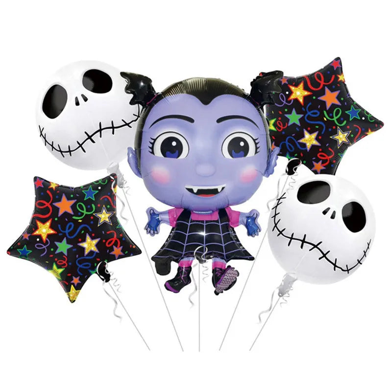 halloween geometric aluminum film party balloon