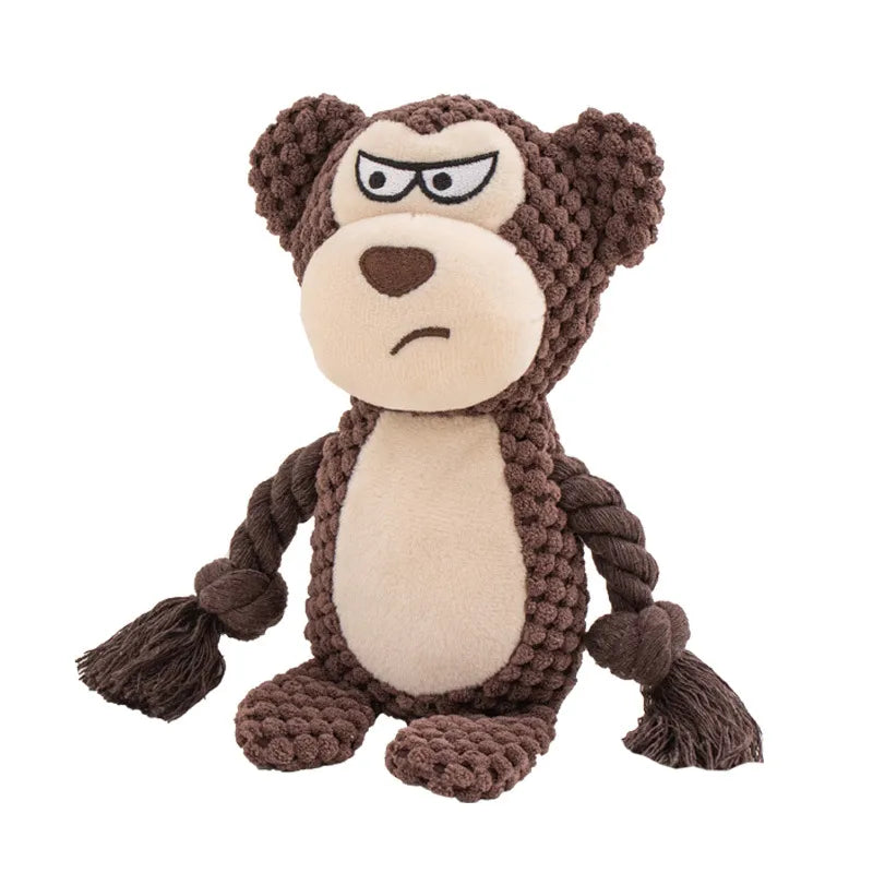 Sound Making Cotton Rope Toys