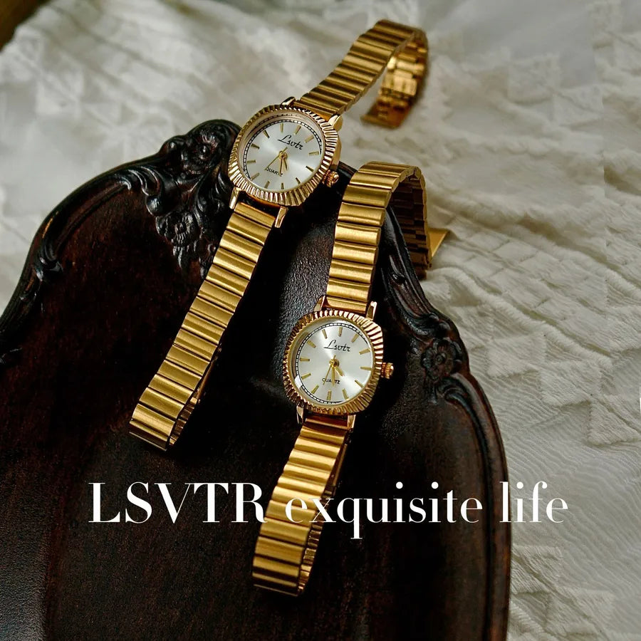 Simple Style Classic Style Solid Color Single Folding Buckle Quartz Watch Women's Watches