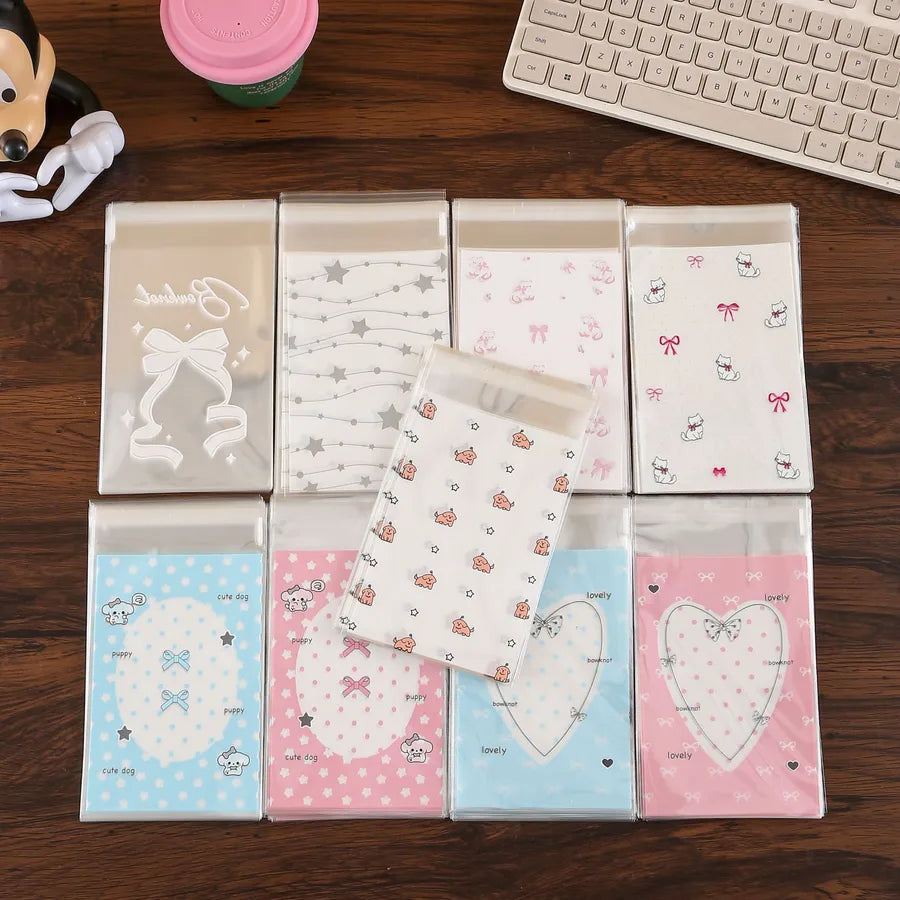 1 Piece Plastic Casual Daily Tea Party Animal Cartoon Bow Knot Jewelry Packaging Bags