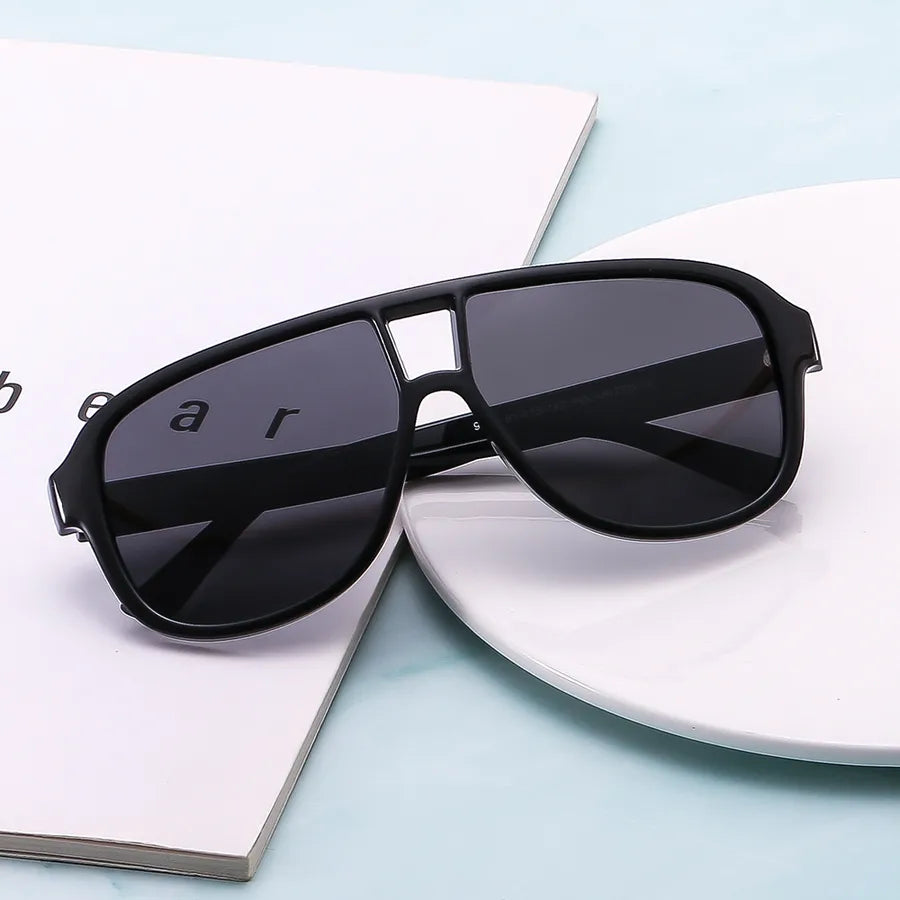 Vacation Classic Style Solid Color Pc toad glasses Full Frame Men's Sunglasses