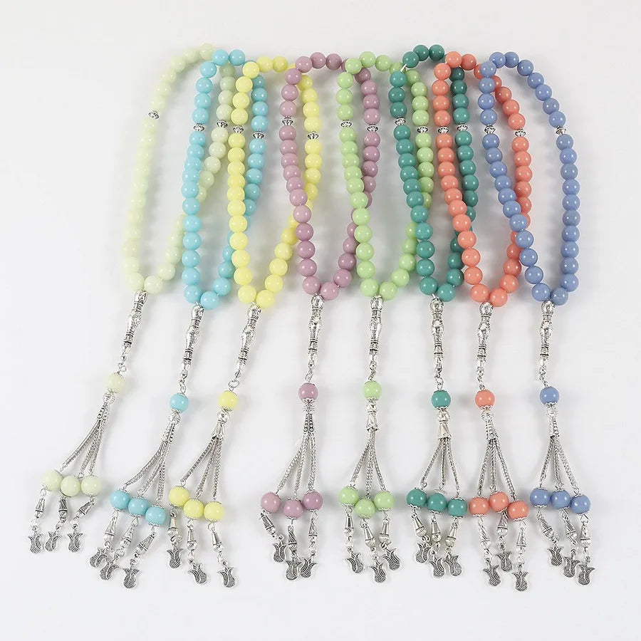Classical Handmade Round natural stone Rosary In Bulk