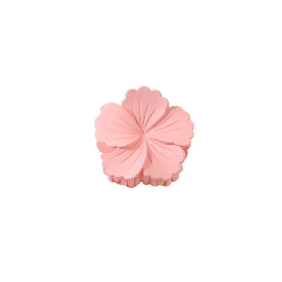 Sweet Women's Plumeria Plastic Stoving Varnish Hair Claws