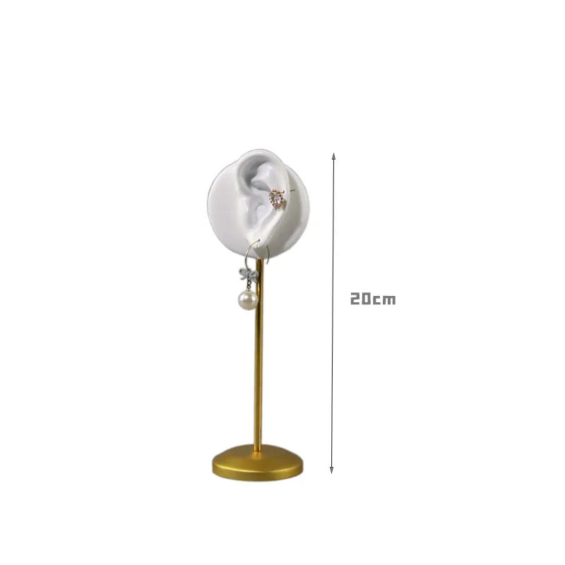 1 piece retro ear resin jewelry rack