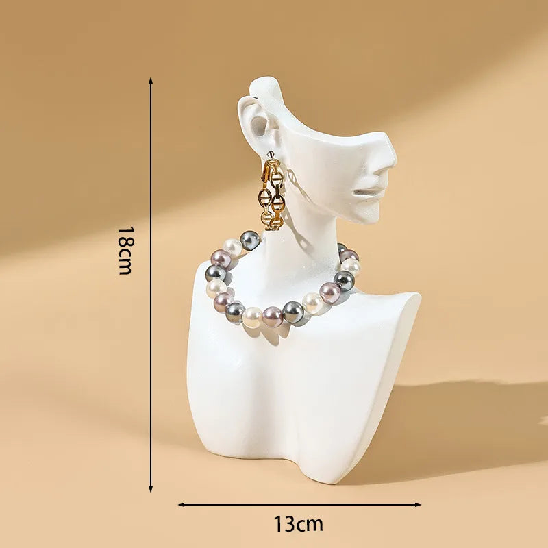 Nordic Style Human Resin Jewelry Display