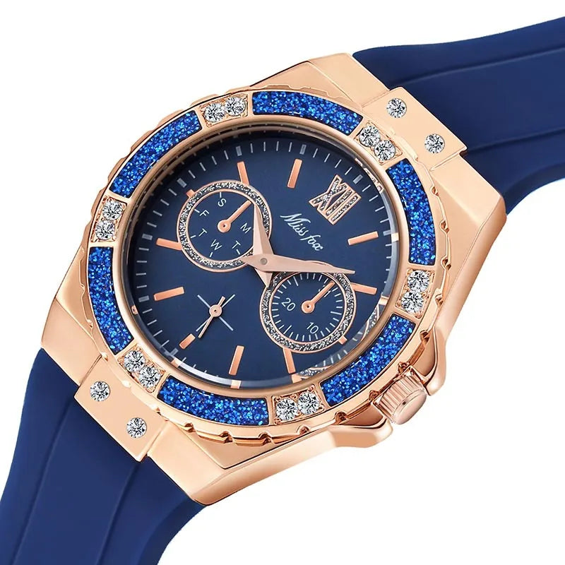 Simple Style Solid Color Buckle Quartz Women's Watches