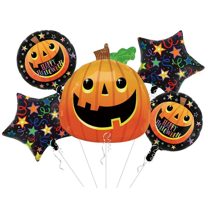 halloween geometric aluminum film party balloon