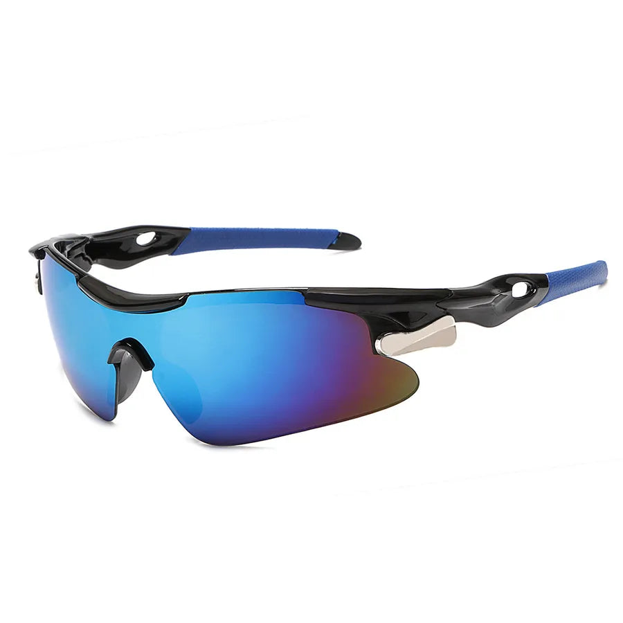 Outdoor Sports Mountaineering Sunglasses Men's Riding Road Mountain Bike Sunglasses Windproof Eye Protection Colorful Glasses Women