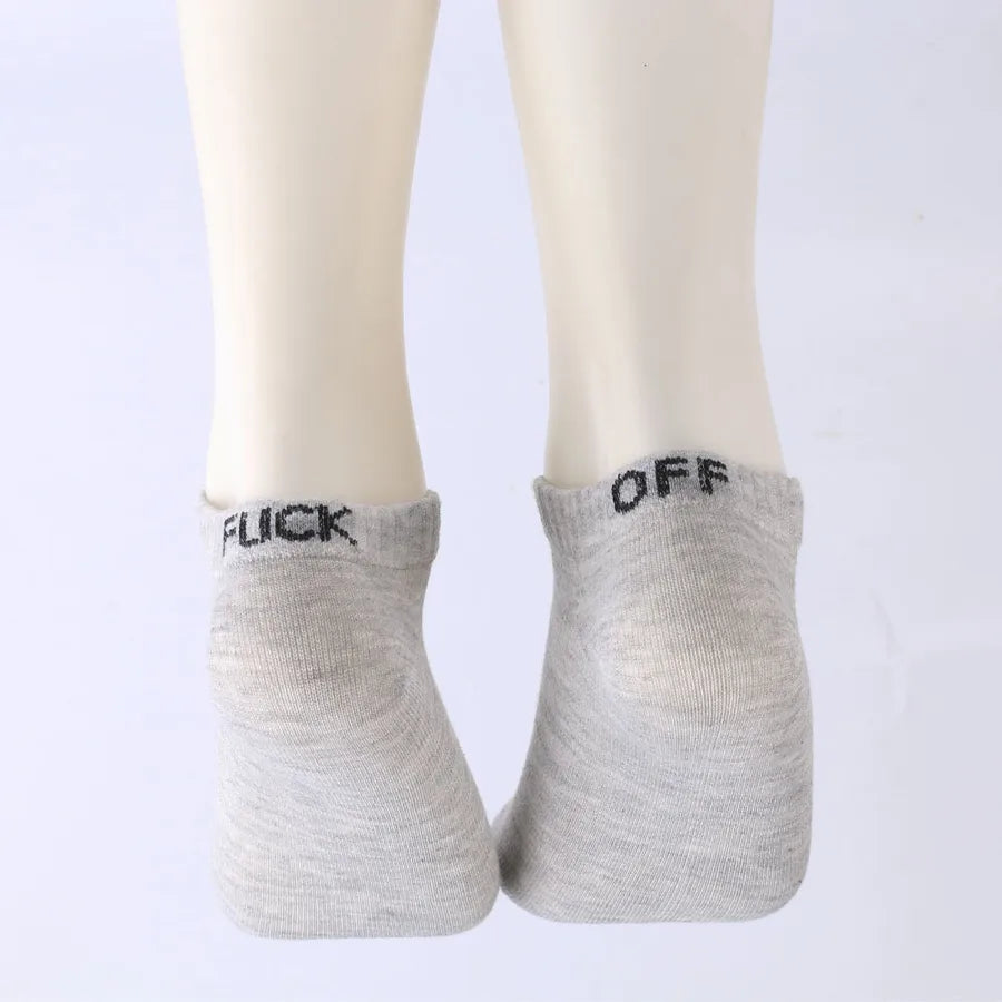 unisex casual solid color polyester jacquard socks ankle socks