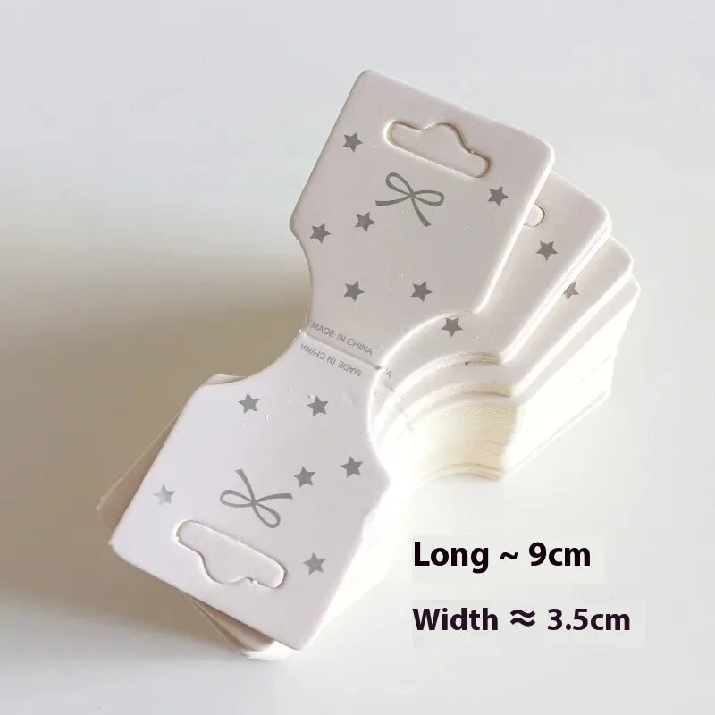 1 Piece Cloth Cute Simple Style Letter Plaid Bow Knot Paper Card