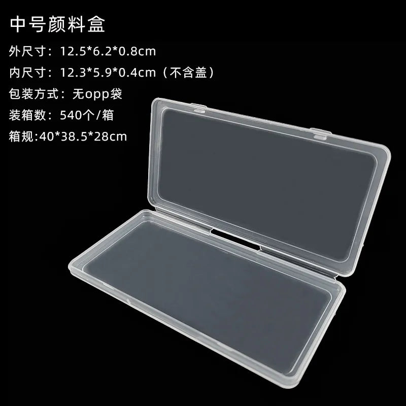 Transparent plastic packaging box hardware tools sample display box parts packaging box accessories Finishing Card storage box