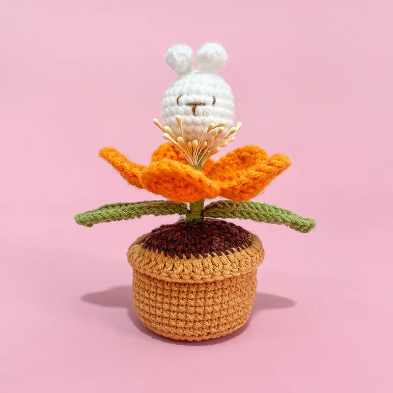 pastoral flower yarn imitation plants