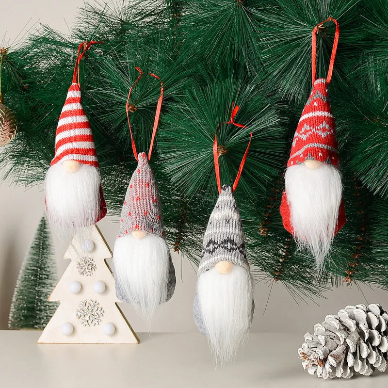 Christmas Cute Doll Cloth Party Hanging Ornaments