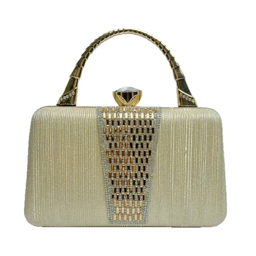 New Fashionable Retro  Party Handbag Women's Evening Dress Bag Crossbody Chain Small Bag For Dinner