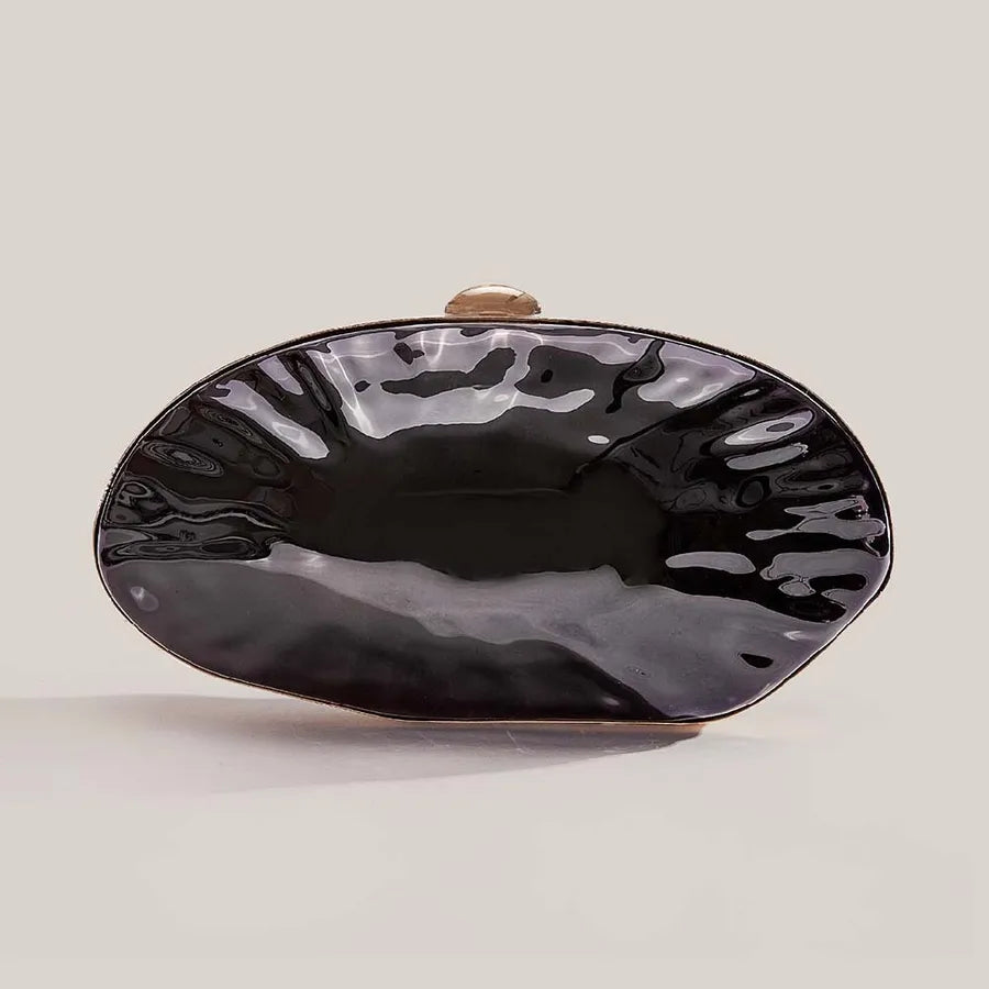 Women's  New One-Shoulder Crossbody Bag Special-Shaped Shell Electroplating Bag Fashion Wedding Dinner Clutch