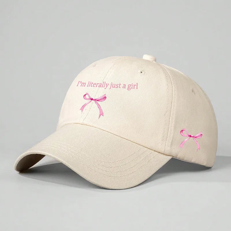 Unisex Simple Style Slogan Curved Eaves Baseball Cap