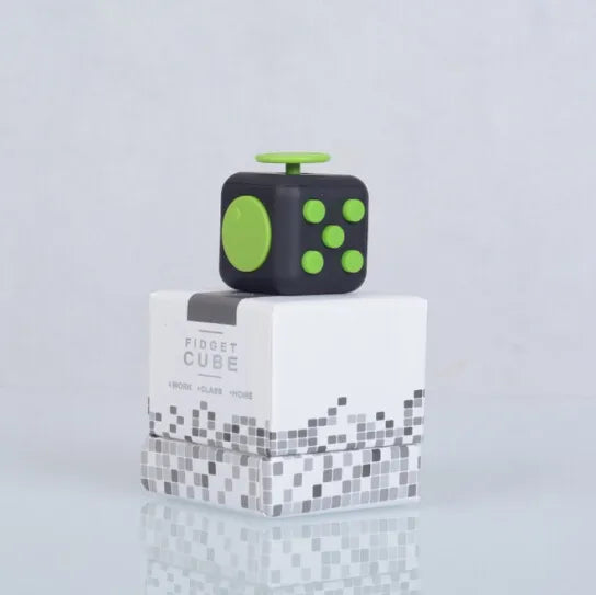 hot 6-sided 12-sided decompression Rubik's cube anti-anxiety pressure vent artifact decompression Rubik's cube dice spot