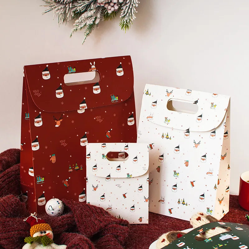 Christmas Casual Cartoon Party Gift Bags Gift Wrapping Supplies