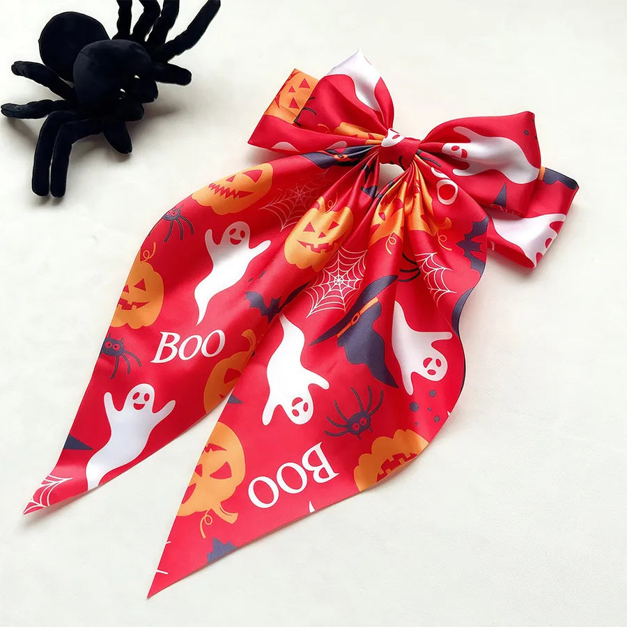 Halloween Cool Style Women's Spider Web Bat Ghost Hair Clip
