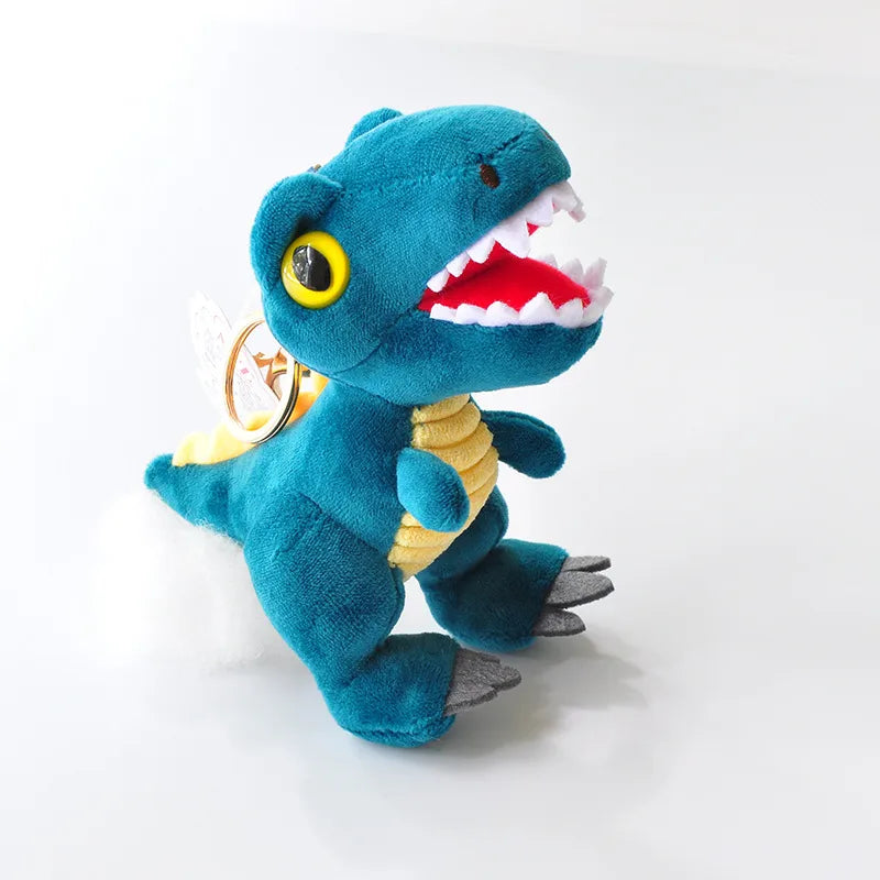 Cute Dinosaur PP cotton Plush Unisex Bag Pendant Keychain