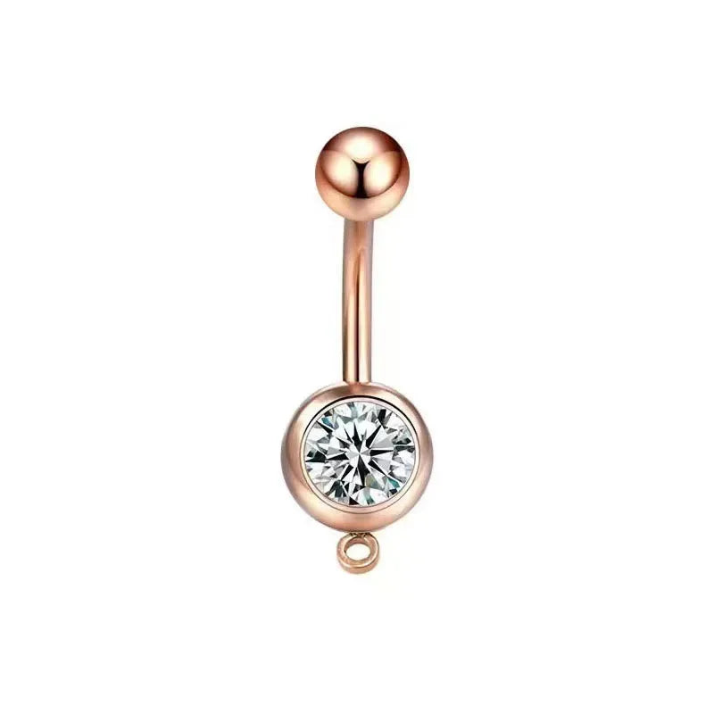 Human body piercing jewelry navel nail  hot selling navel ring  classic navel buckle wholesale manufacturers navel nail