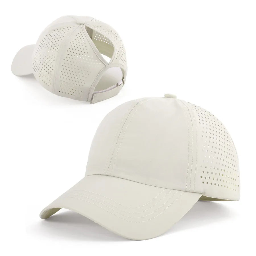 Unisex Retro Sport Style Commute Solid Color Curved Eaves Baseball Cap