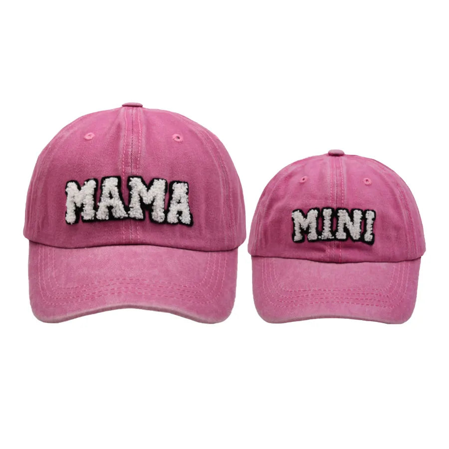 kid's women's streetwear letter curved eaves baseball cap