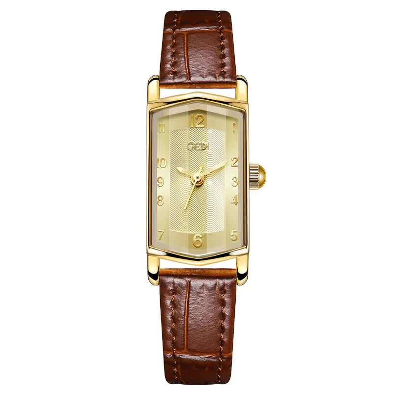 Retro Solid Color Hook Quartz Watch Women's Watches