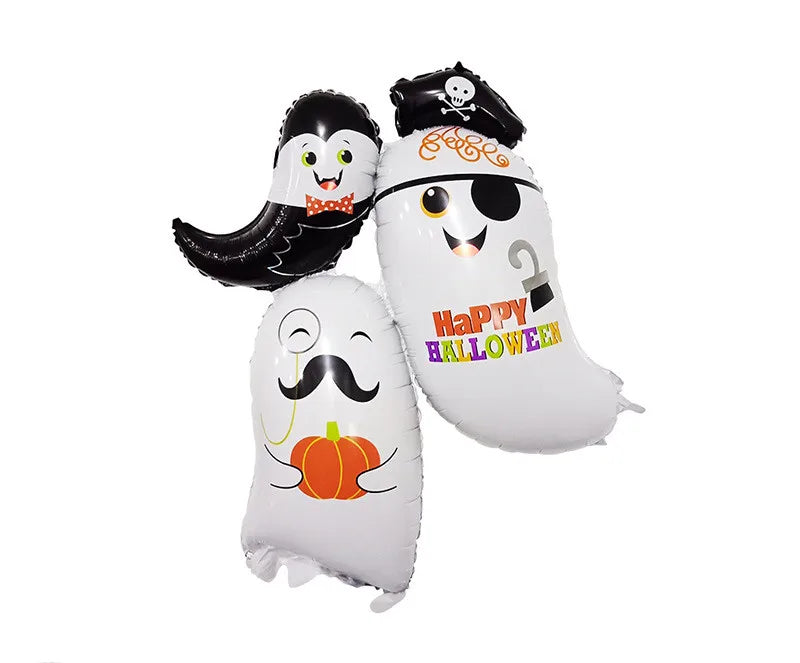 Halloween Pumpkin Bat Skull Aluminum Film Party Balloons Party Supplies Balloons