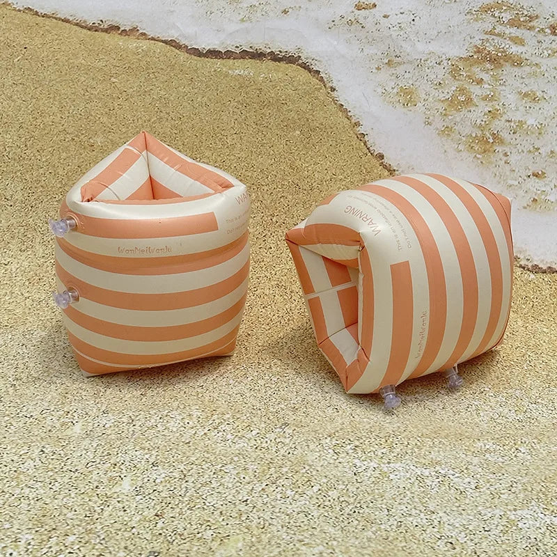 casual simple style cartoon pvc swim ring swimming accessories a pair