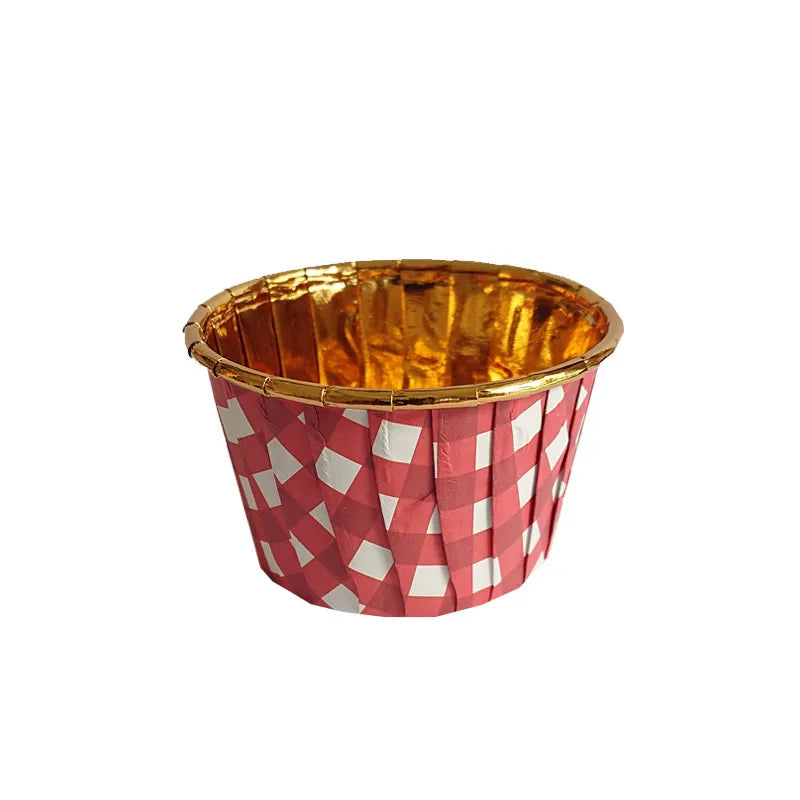 Christmas Simple Style Solid Color cake cups