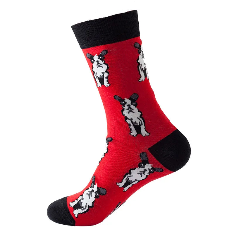 unisex sports cartoon nylon cotton jacquard ankle socks 1 piece