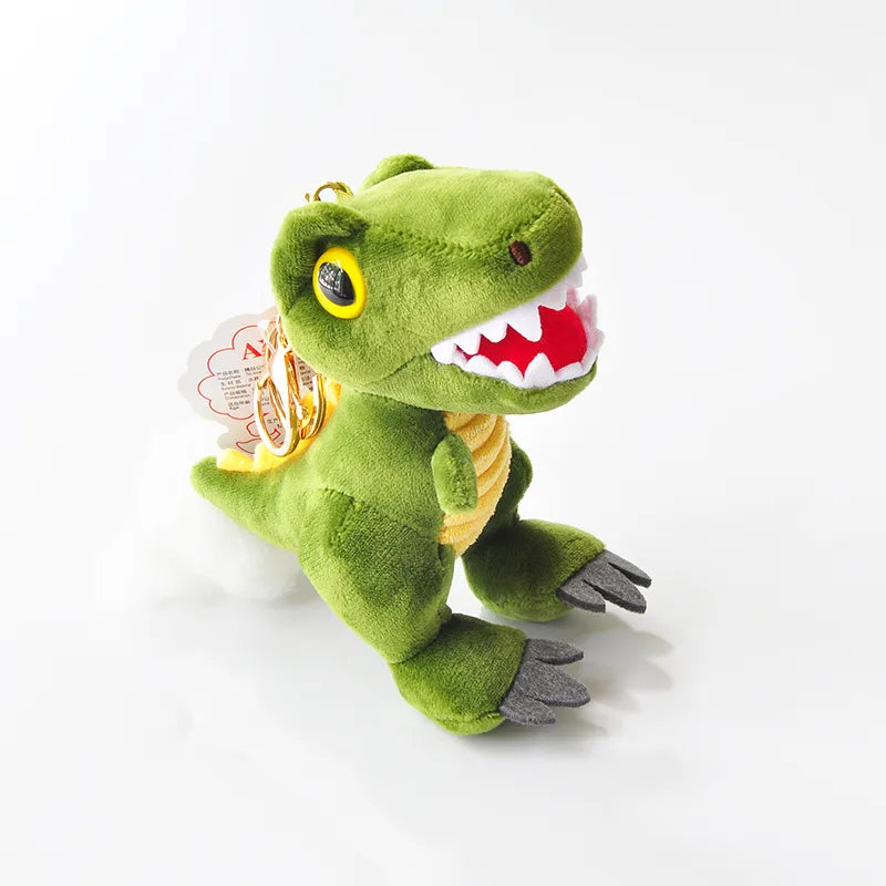 Cute Dinosaur PP cotton Plush Unisex Bag Pendant Keychain