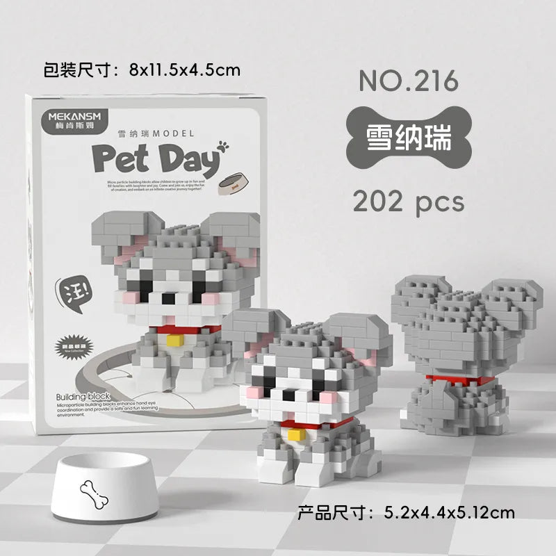 Kids(7-16Years) Children Unisex Cartoon Character Plastic Building Toys Learning & Education Toys