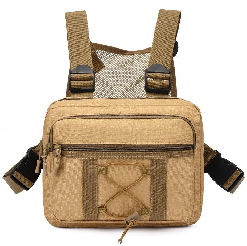 Tactical Chest Bag New Sports Vest Chest Bag Camouflage Fashionable Outdoor Tooling Vest Tactical Backpack