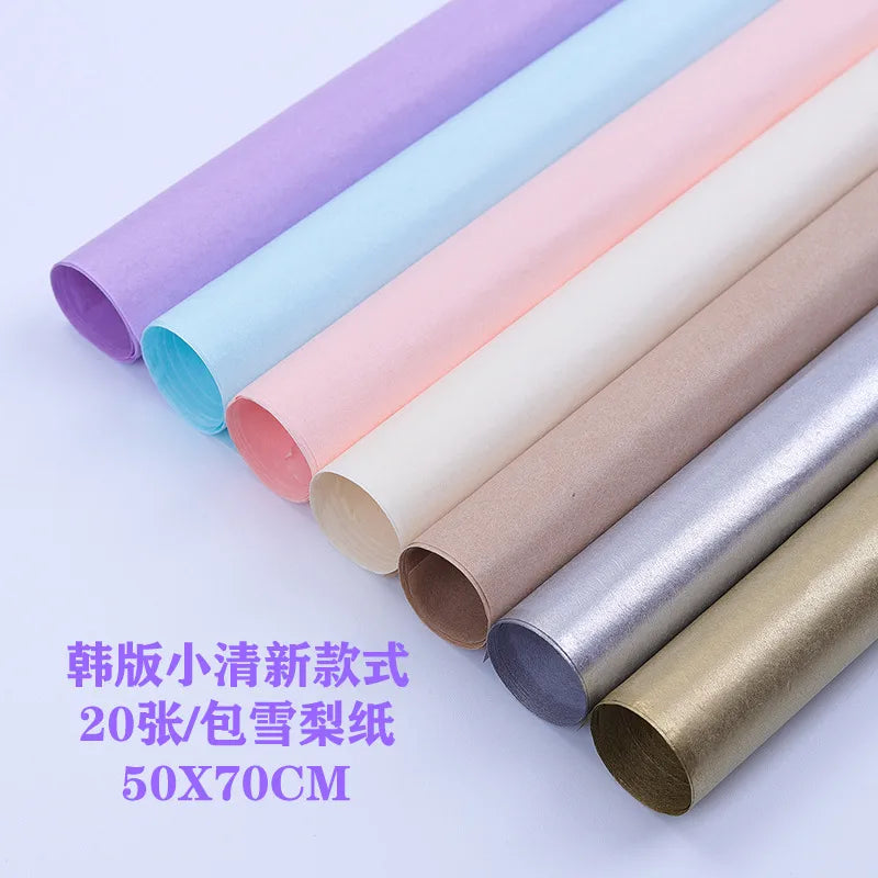 korean copy paper wrapped flower sydney paper