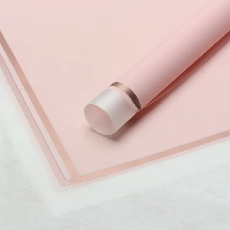 Elegant Romantic Solid Color Korean Plain Paper Daily Date Korean Floral Wrapping Paper Party Supplies Gift Wrapping Supplies 1 Pack of 20 Sheets