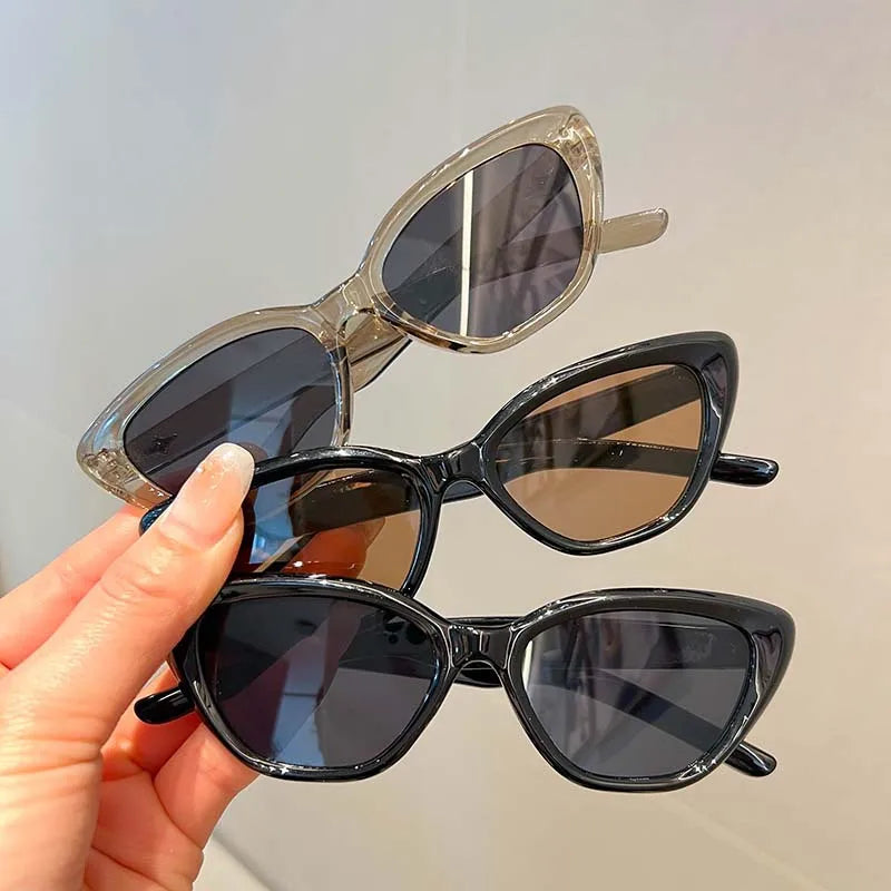 Children's new sunglasses simple frame color men and women treasure Han Feng ins round frame sunglasses clear travel style
