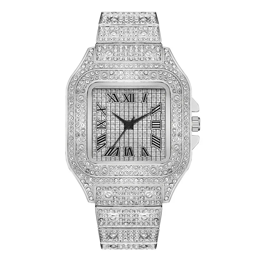 fashion stainless steel alloy women's watches