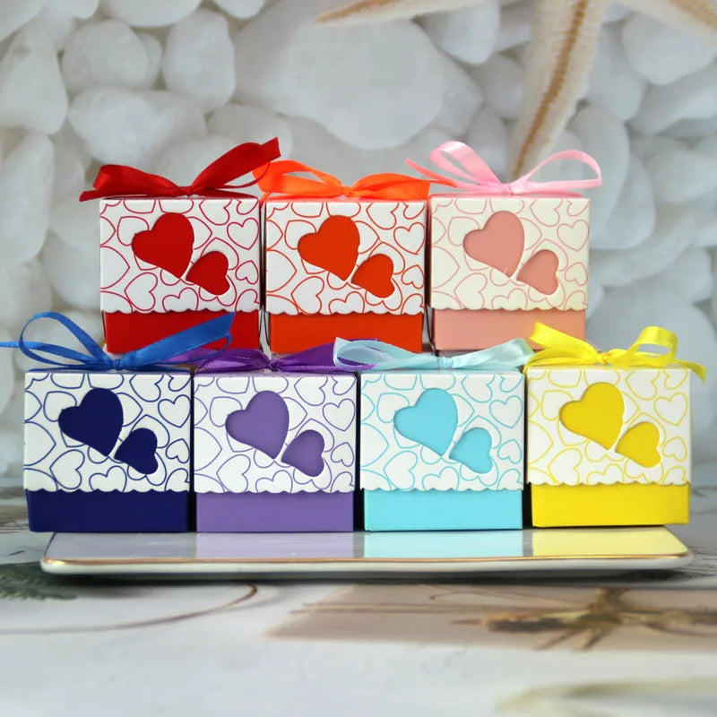 heart shape paper wedding party 1 piece