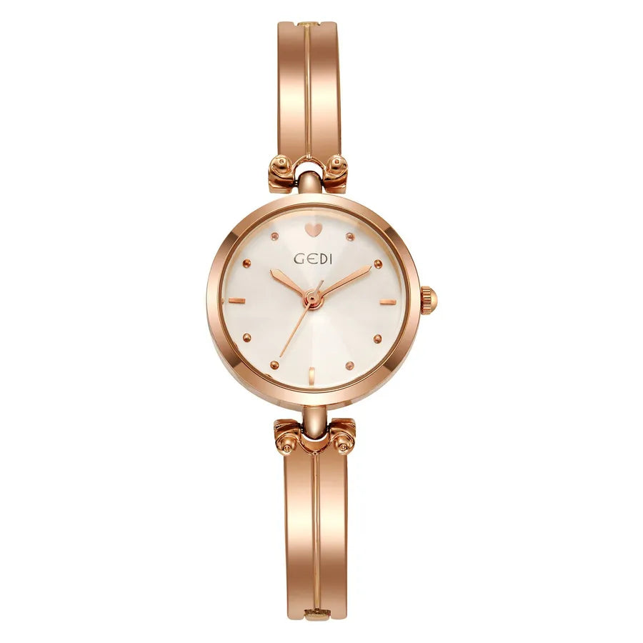 Elegant Vintage Style Round Jewelry Buckle Quartz Watch Women's Watches