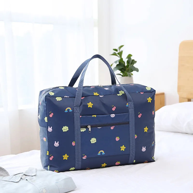 waterproof foldable printing enlarged travel bag wholesale nihaodropshipping