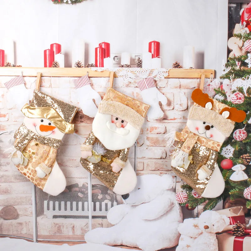 Christmas Santa Claus Snowman Deer Party Christmas socks