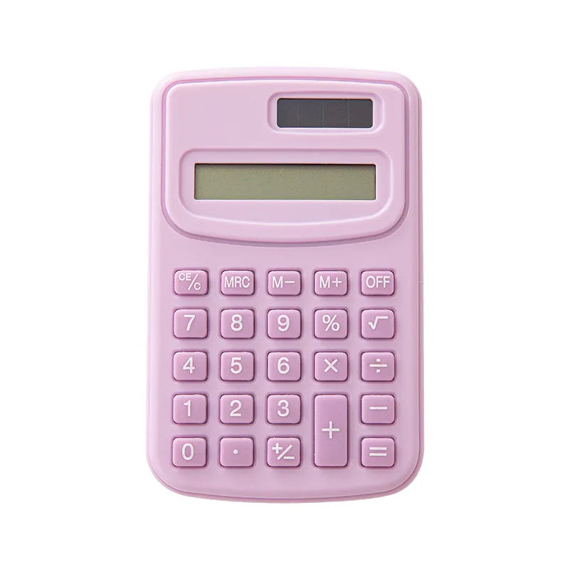 office calculator student good-looking mini calculator wholesale small portable solar computer