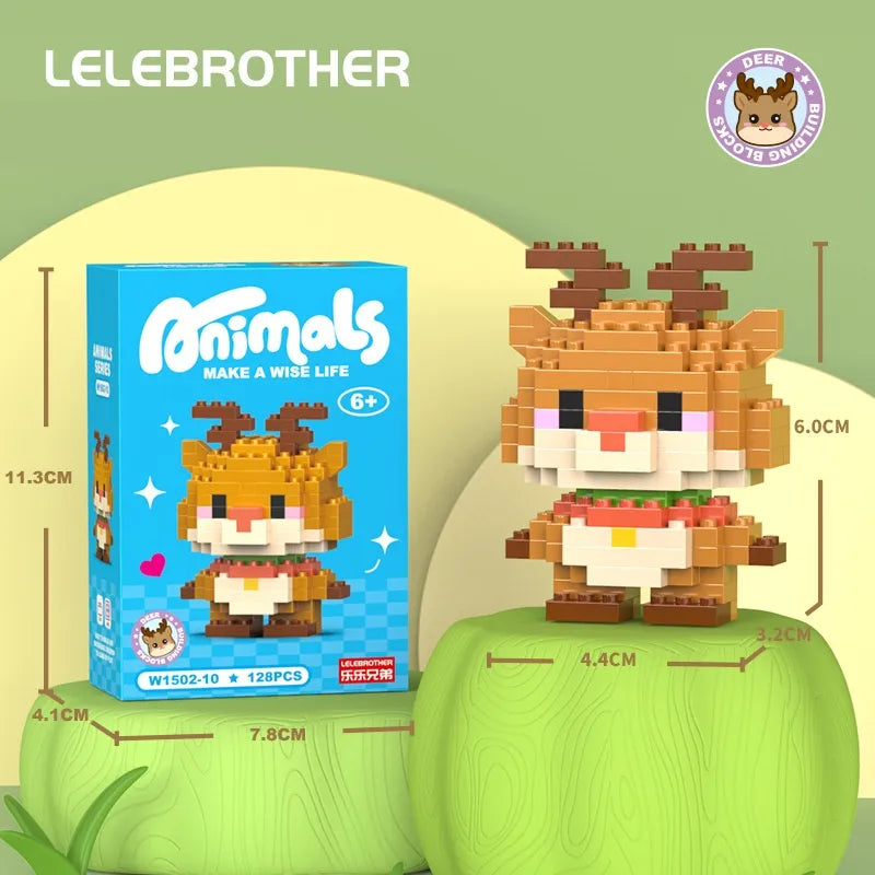 Kids(7-16Years) Children Unisex Animal ABS Building Toys Learning & Education Toys