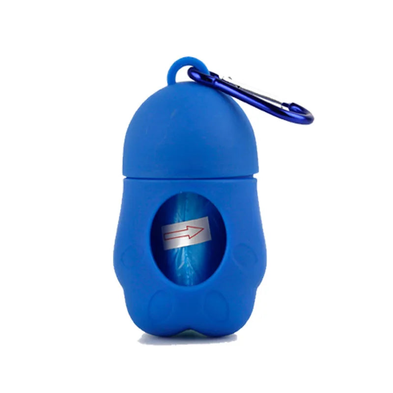 new portable solid color pet portable outdoor waste box